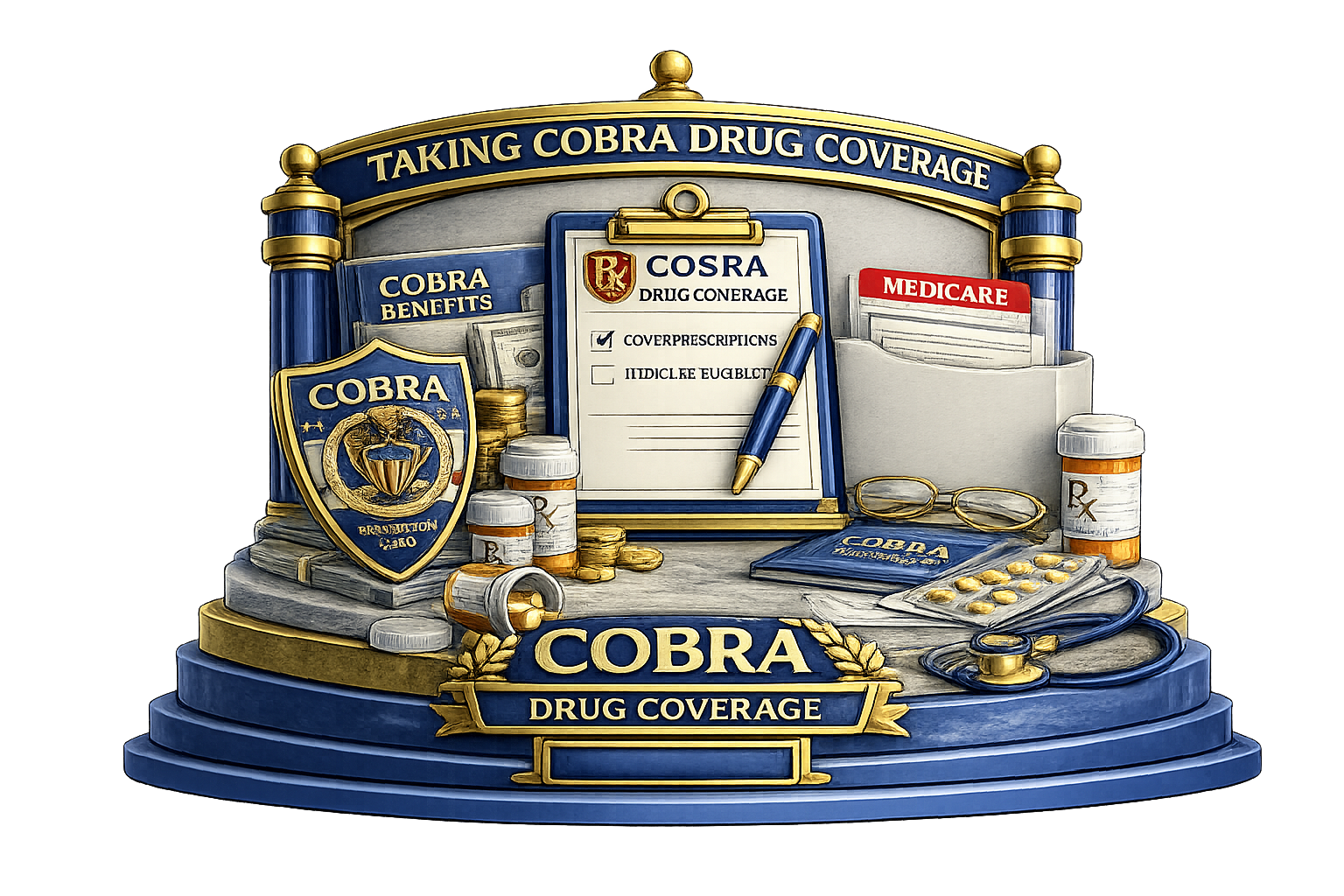 Taking COBRA drug coverage